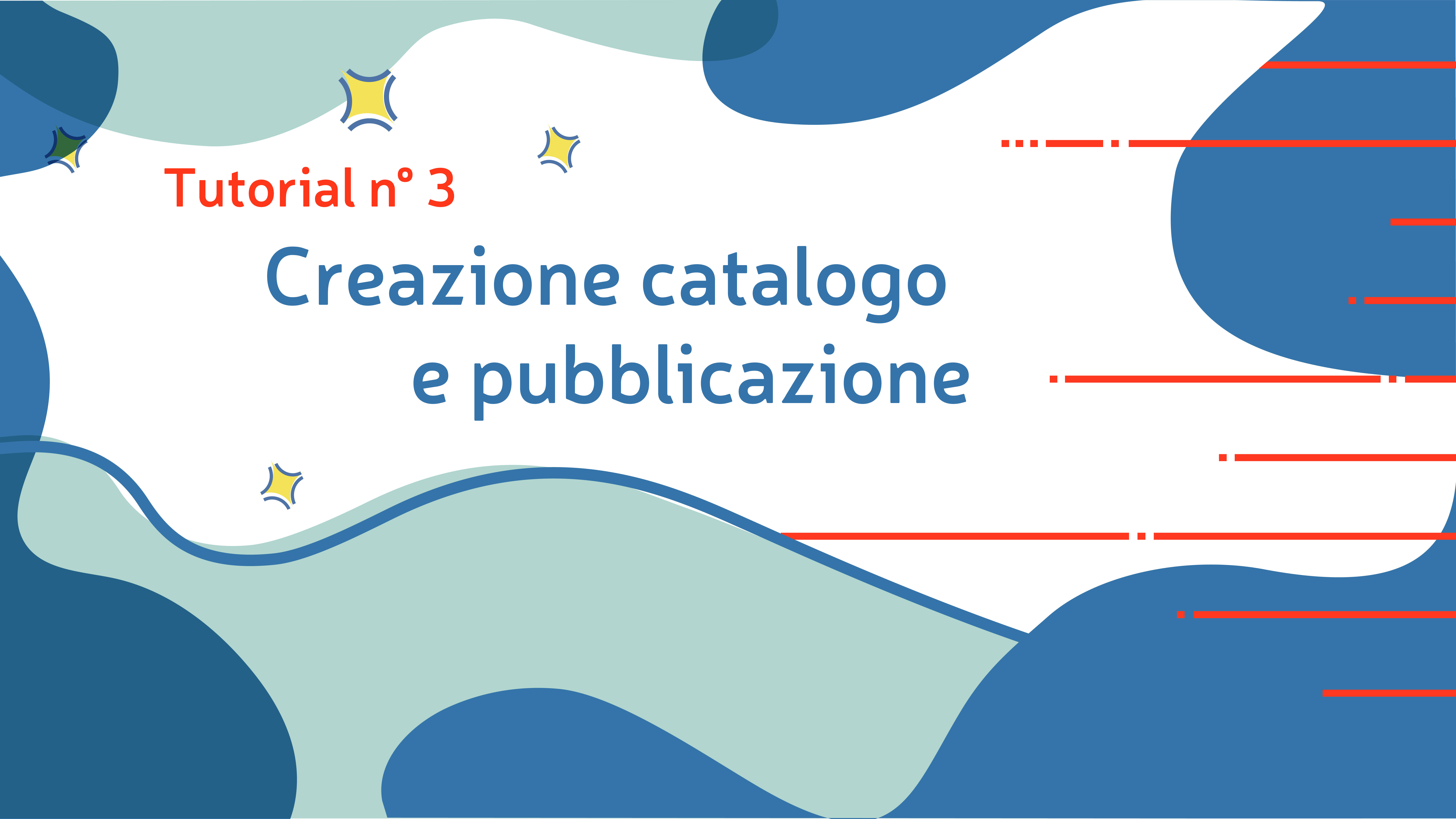 I Tutorial di YES Nr 3: "creazione cataloghi e pubblicazione shop"